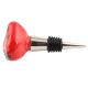 2 Pieces Strawberry Ceramic Wine Bottle Stopper